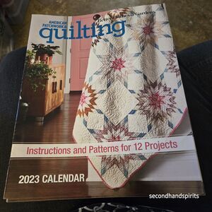 American Patchwork & Quilting 2023  Patterns for 12 Quilts Inst Book Only